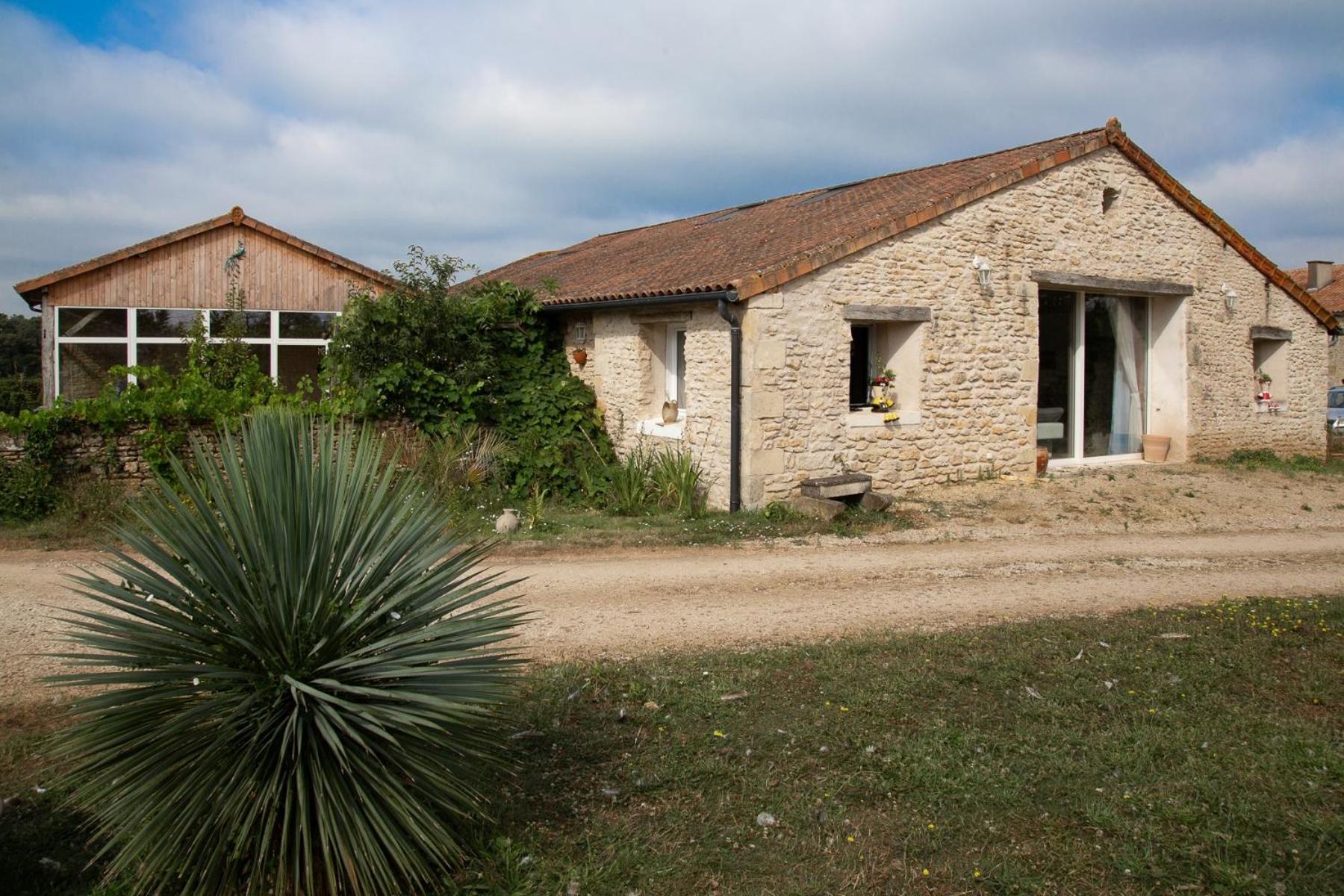Chambre D'Hote Dans Un Havre De Paix A La Ferme Saint-Maurice-la-Clouere Esterno foto